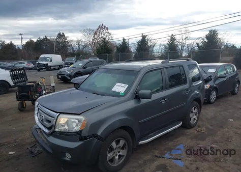 2009 Honda Pilot Ex-L from USA, damaged, VIN 5FNYF48649B031753